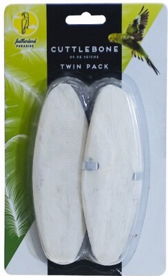 Caitec Featherland Paradise Cuttlebone Bird Toy, 2 count for Parrots and Birds