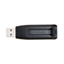 Verbatim Americas Llc 49189 Store 'N' Go V3 Flash Drive 128Gb Usb 3.0 Gray Taa
