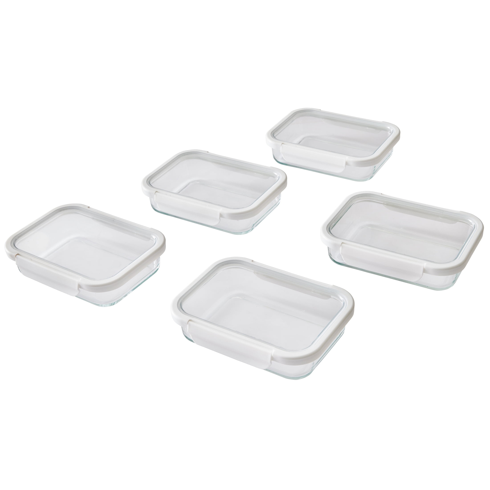 Better Homes & Gardens 2.3Cup Rectangle Glass Food Storage Container