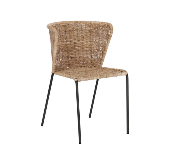 Stuhl Wohnzimmerstuhl Esszimmerstuhl Rattan Wohnzimmer KüChenstuhl-image