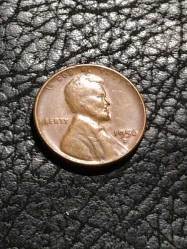 1956-D LINCOLN WHEAT CENT - FACIAL PROFILE LAMINATION PEEL - INV#5665 - Picture 4 of 5
