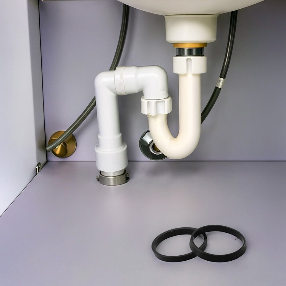 Set of 30 Rubber Washers 40mm for Plumbing Sink and Waste Pipe Fittings