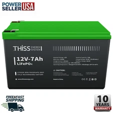 12V 7Ah Lithium Cycle Rechargeable Energy Storage& Off Grid Application Battery