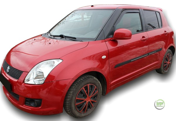 Windabweiser Regenabweiser Heko FüR Suzuki Swift 2005-2010 5-TüRer 2-Tlg-image