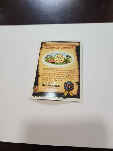 Garbage Pail Kids Original Series 2 Singles, Glossy and Matte, Nice! - Picture 61 of 127