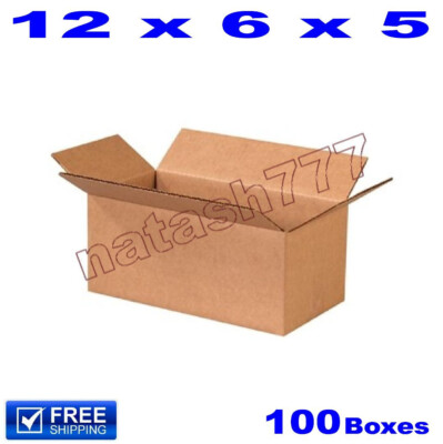 6x6x12 SHIPPING BOXES STRONG 32 ECT 25 Pack | eBay