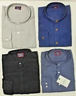 UNTUCKit Mens LS Collarless Dress Casual Shirt, Various Colors / Sizes, NWT