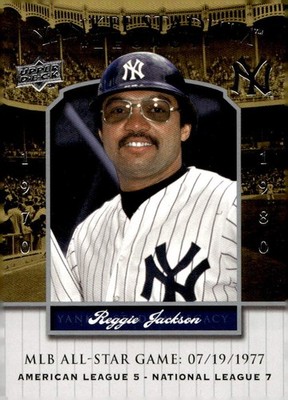 2008 Upper Deck Yankee Stadium Legacy #4181HM Reggie Jackson 1977 All Star Game