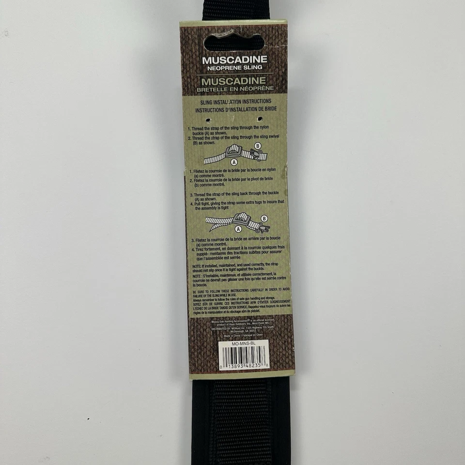 Mossy Oak Sling Muscadine Adjustable Neoprene Padded Swivels Included NEW - Image 2 of 4