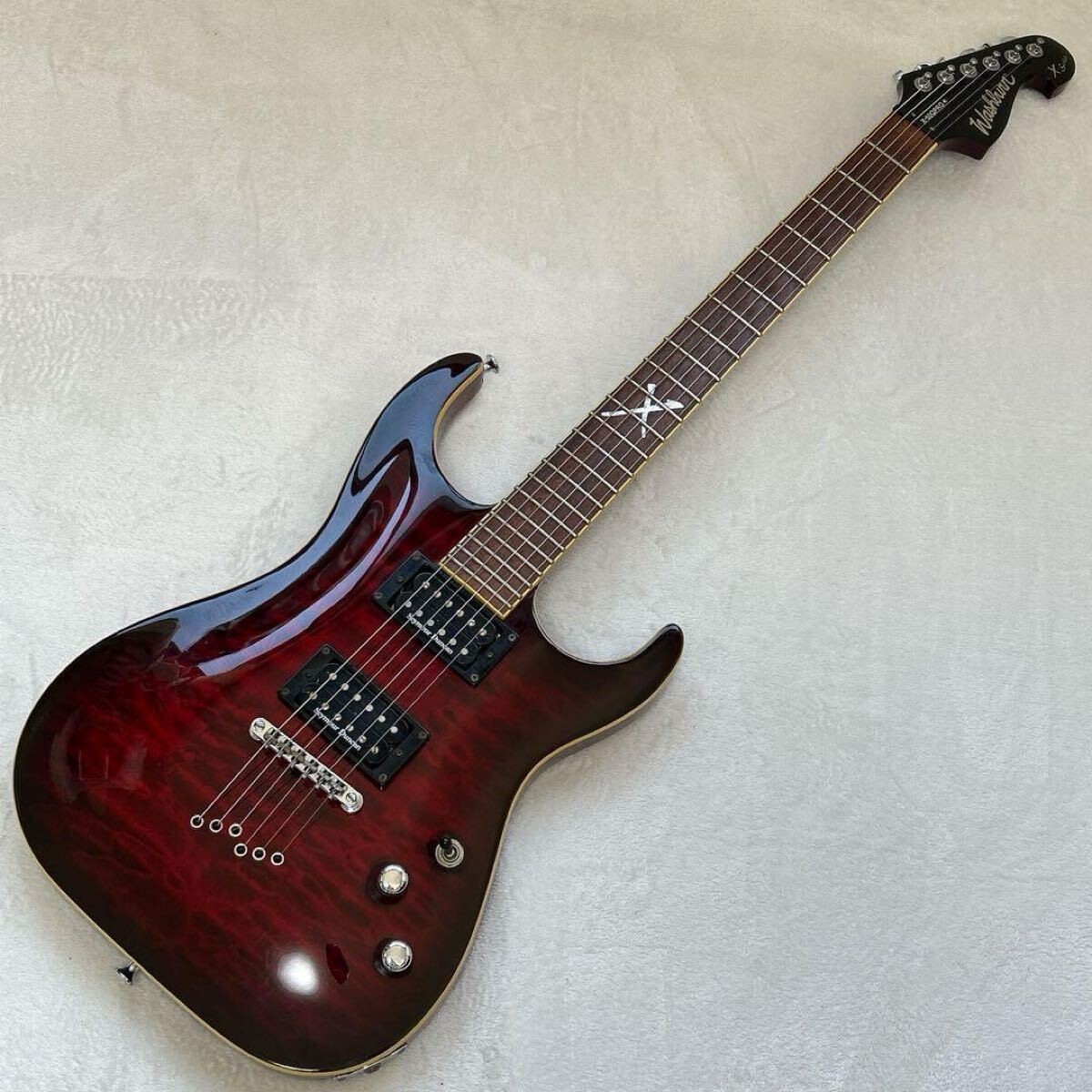 Washburn X-50 X Series Symour Duncan 搭載 Washburn X-Series X-50 Q Pro Symour Duncan Equipped Seymour
