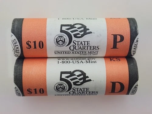 2005 P&D Kansas State Quarter Rolls, OGP