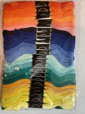 Embroidery Floss 48 Skeins 6 Strand Thread different colors new Rainbow