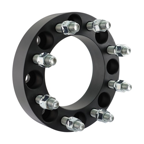 2x 1.5" Thick 8x6.5"(8x165.1mm) Wheel Adapter Spacer For Chevy 8Lug 14x1.5 Truck - Picture 4 of 4