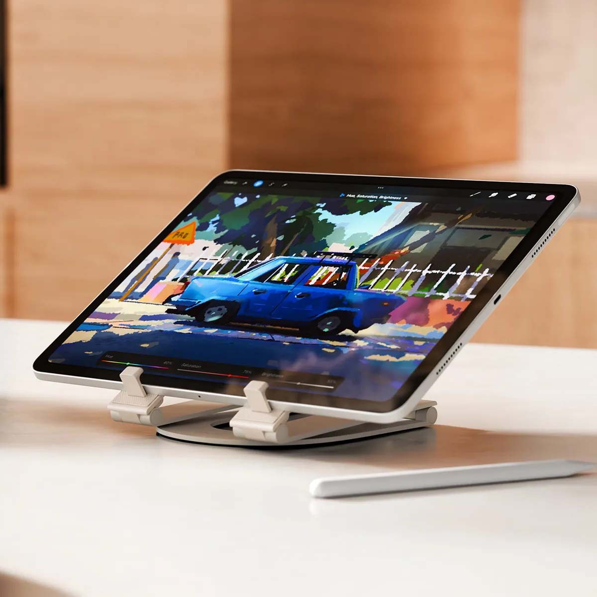 Support Curve Mini Dune Reet réglable pour iPad et liseuse numérique
