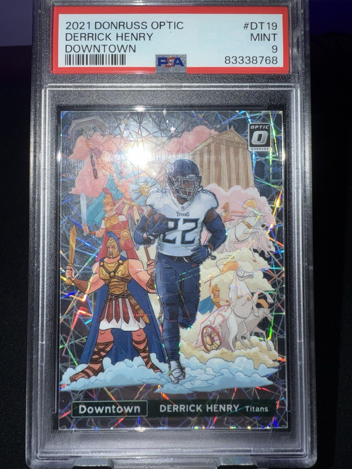 2021 Panini Donruss Optic - Downtown Derrick Henry #DT-19