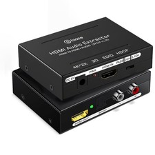 4K HDMI Audio Extractor Converter, Video Splitter Adapter ...