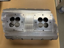426 Hemi Indy Mod Man Intake Manifold With 4150 Dual Carb Top Gasket And Bolts
