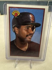 Sandy Alomar Jr. San Diego Padres 1989 Bowman #454 Baseball Card