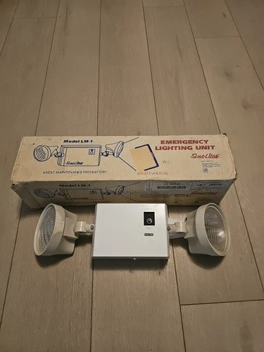 Sure-lites Model LM-1 Emergency Lighting Unit 