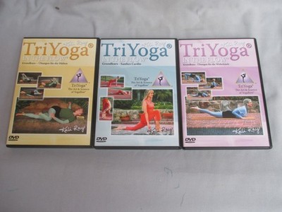 TriYoga - In the Flow von Kali Ray 3 DVDs, Wirbelsäule, Hüfte, Cardio