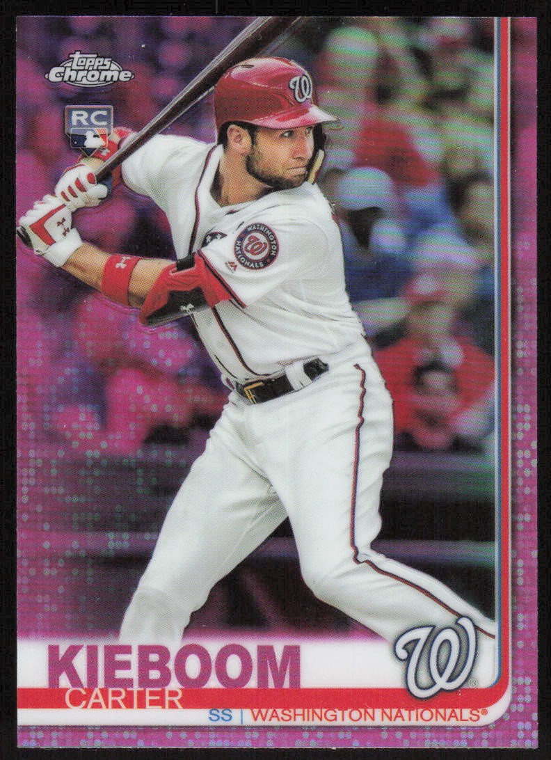 2019 Topps Chrome Update Edition #22 Carter Kieboom RC   - FREE SHIPPING