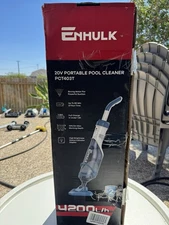 Enhulk 20V Portable Pool Cleaner PCT403T 4200L/H Flow Rate