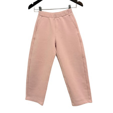 UNIQLO Kids Pink Jogger Pants Size 7-8 Elastic Waist Casual Stretch Trousers