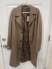 Cappotto uomo All Saints Montell Mac marrone sabbia taglia XL M020OB MSRP $499