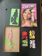 Vintage 1977 Colorforms Barbie Dress-Up in original box