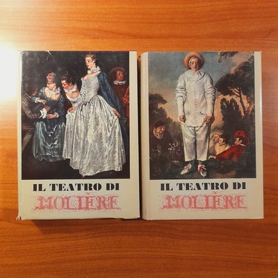 Il teatro di Moliere - 2 Bände - Italienischer Kulturverlag 1961