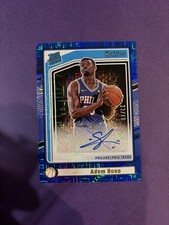 2024-25 Panini Donruss Rated Rookie Adem Bona #278 Blue /49 RC