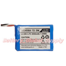 3.7V 2050mAh 7.59Wh Replacement Battery for 103456A-1S-3M Fast Delivery New