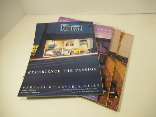 Vintage Lot of 4 Forza Ferrari Magazine Full Year 1997 No. 5,6,7,8 F50 GT1 - Picture 6 of 7