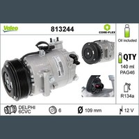 Valeo 813244 Kompressor, Klimaanlage