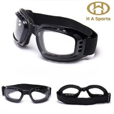Motorcycle Motorbike Aviator Skiing Riding Outdoor Goggles Glasses Foldable
