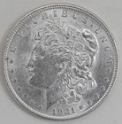 1921 Morgan Silver Dollar $1 BU Uncirculated 90% Silver Philadelphia Mint