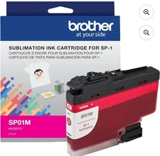 Lot Of 3 GENUINE Brother SP01M Sublimation Ink Cartridge for SP-1 MAGENTA SP01 M