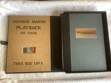 PLAYBACK GEORGE MARTIN BEATLES GENESIS PUBLICATIONS SIGNED ILLUSTRATED Book