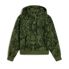 Brand New Vans Womens MTE Kennett Printed Pullover Hoodie Pine Forest Size S