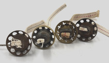 4 Lantern Burners Unmarked - All with Wicks a...