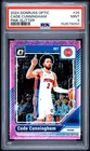 2024 PANINI DONRUSS OPTIC PINK GLITTER #26 CADE CUNNINGHAM 13/275 PSA 9
