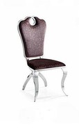 Polster Luxus Sessel Esszimmer Lehnstuhl Design Textil Stuhl Kunstleder StüHle