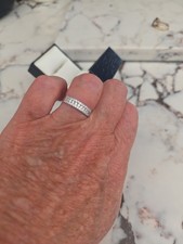 9ct White Gold Diamond Ring