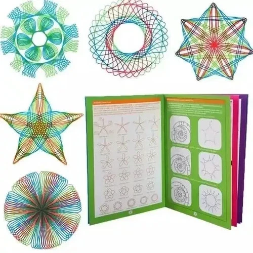 Spirograph Deluxe Set with 28 Accessories, Fun, Creative Birthday Gifts for kids - Picture 4 of 5