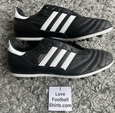 Image of Adidas Copa Mundial Leather BLACK Football Boots Mens UK 12 BNWT NEW A015110