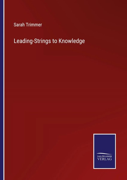 Leading-Strings To Knowledge Sarah Trimmer Taschenbuch Kartoniert / Broschiert-image