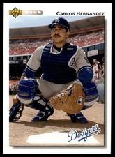 1992 Upper Deck Carlos Hernandez Los Angeles Dodgers #797