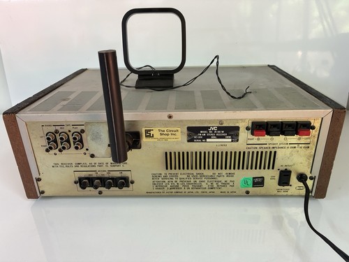 Vintage JVC JR-S61W AMP/RADIO STEREO RECEIVER Made In Japan - Picture 18 of 24