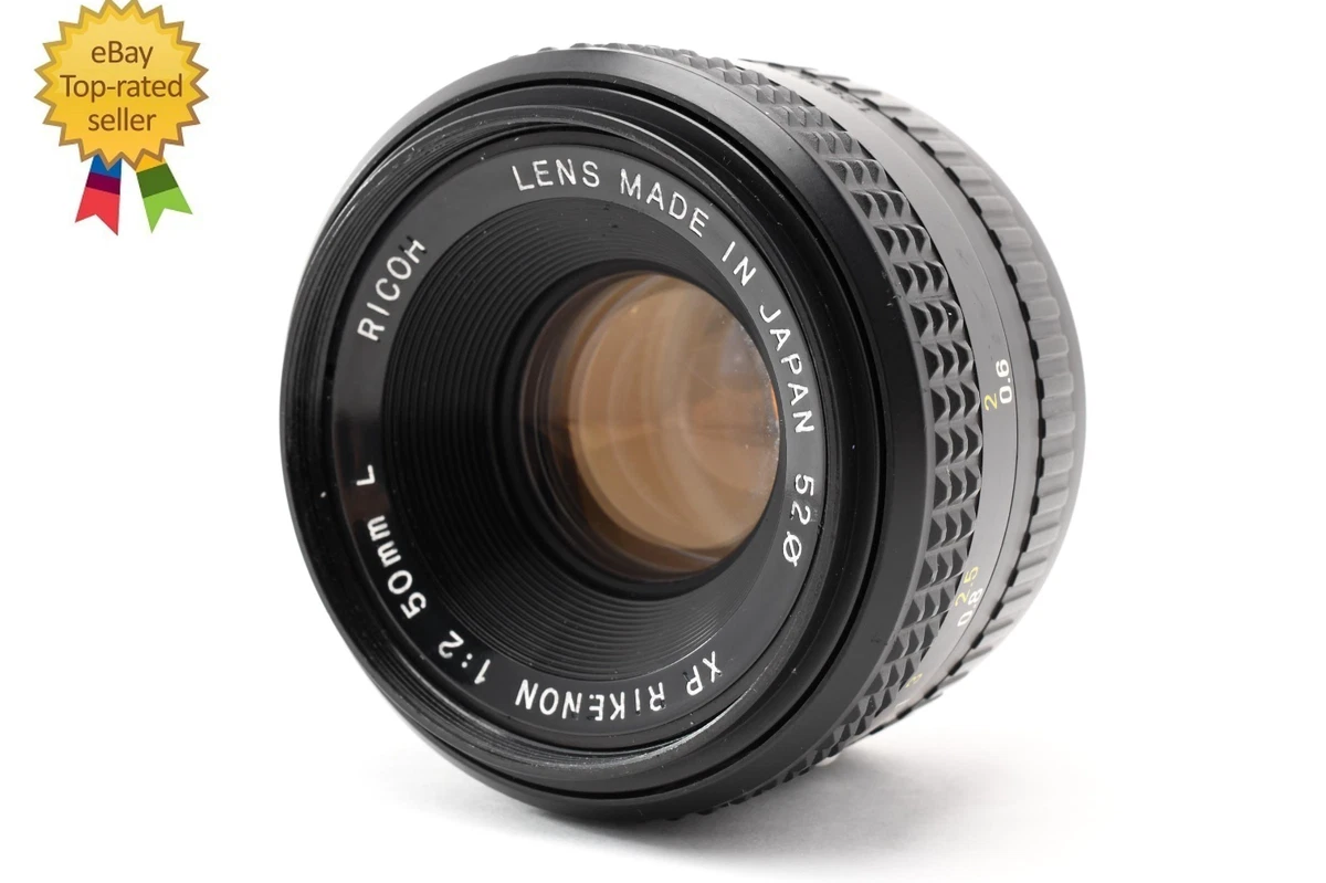 25+ Ricoh f/2 Camera Lenses 50mm Focal for sale | Updated Oct 2026