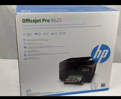 HP Officejet Pro 8625 e-All-in-One Printer - Black for sale online